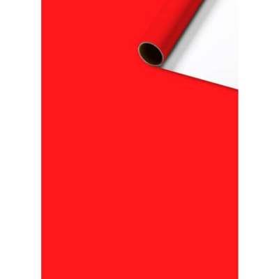 Geschenkpapierrolle - 70 cm x 5 m, rot