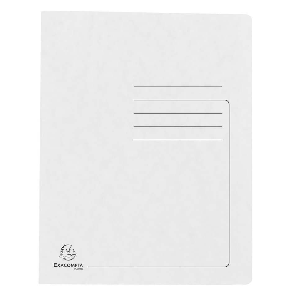 Schnellhefter - A4, 350 Blatt, Colorspan-Karton, 355 g/qm, weiß