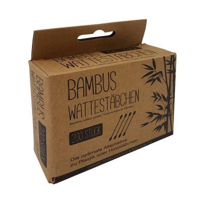 Wattestäbchen “Bambus“ 200er Pack