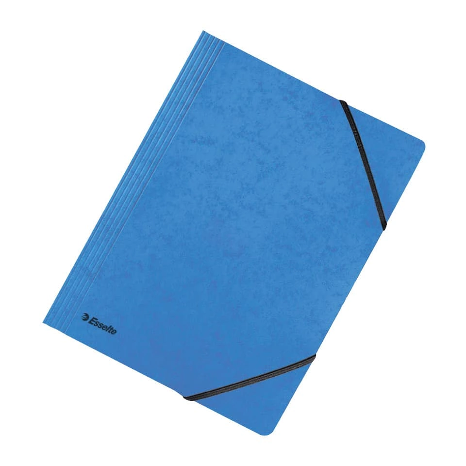 Eckspanner - A4, Primärkarton, blau