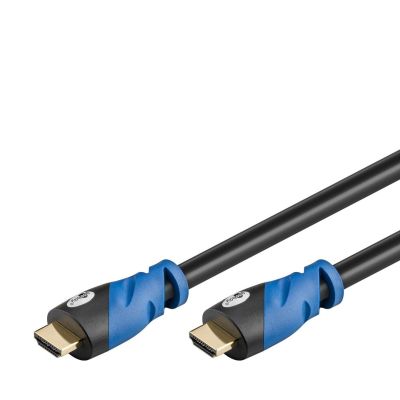 Premium High Speed HDMI™ Kabel mit Ethernet, vergoldet, 1 m