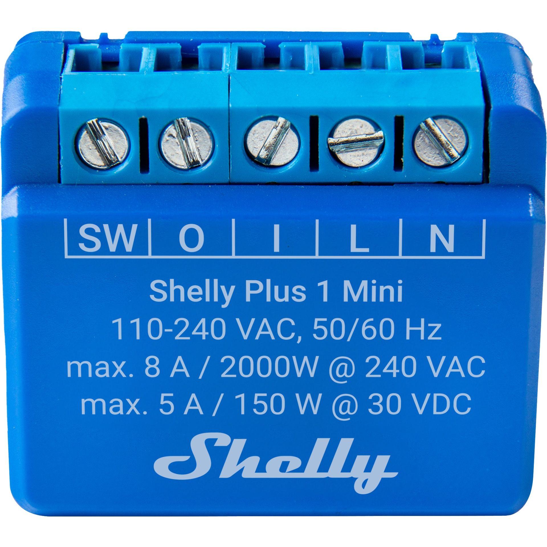 Home Shelly Relais “Plus 1 Mini“ WLAN BT - max 8A - 1 Kanal