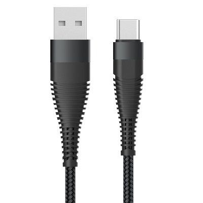 Datenkabel Elox USB-A>USB Typ-C 0,5m schwarz