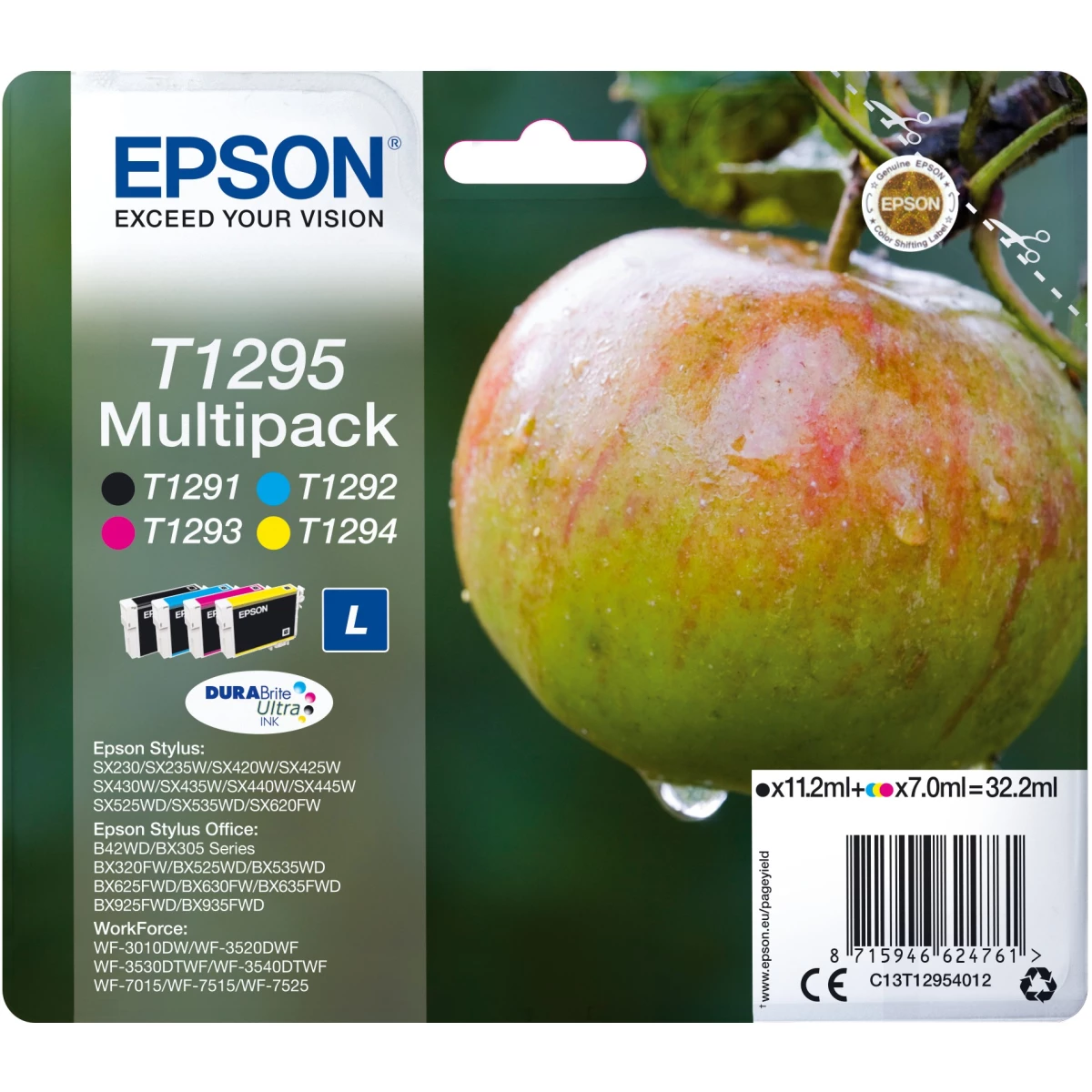 Epson MultiPack 'T1295' BCMY 32,2 ml
