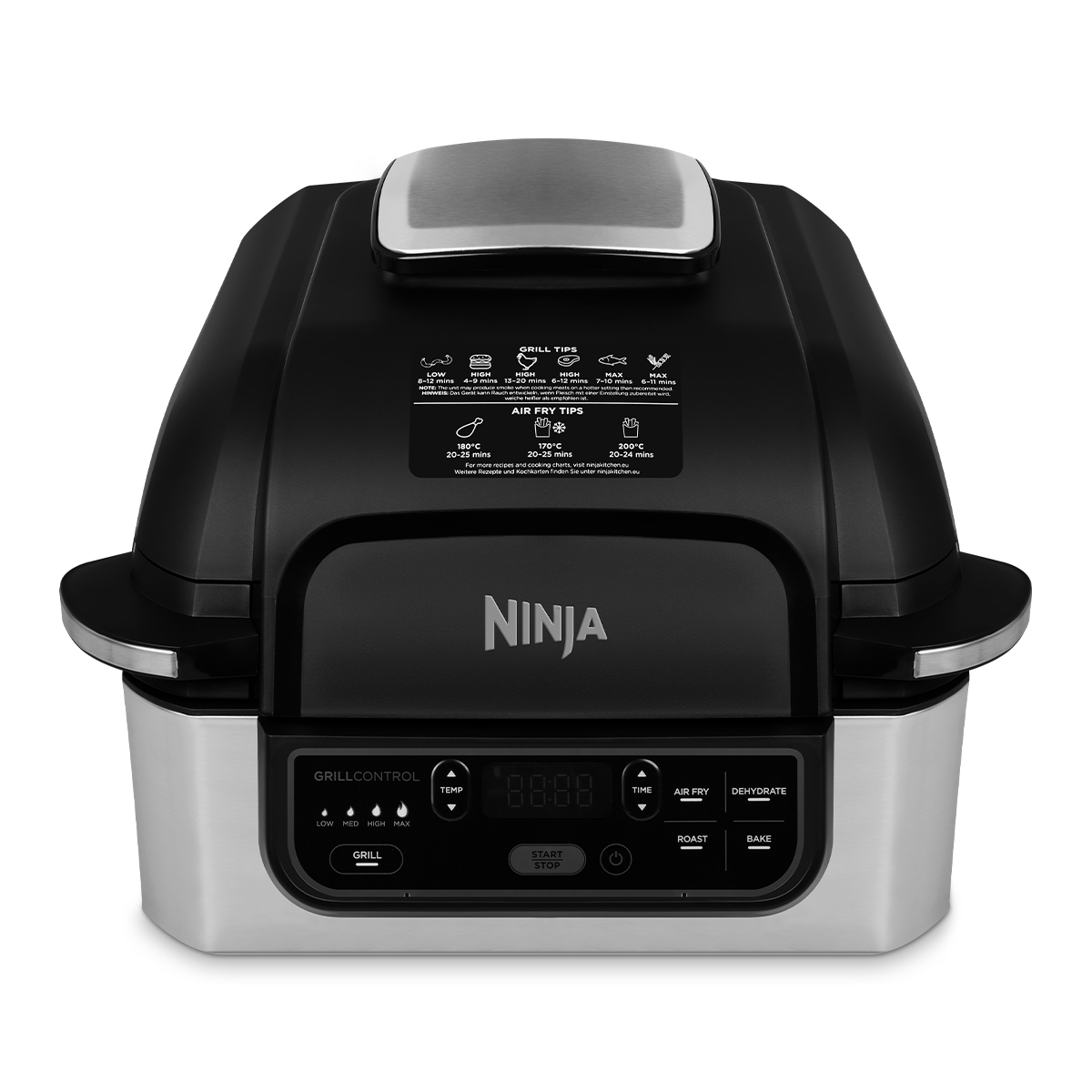 Ninja Foodi Grill & Airfryer, 5,7L Heißluftfritteuse