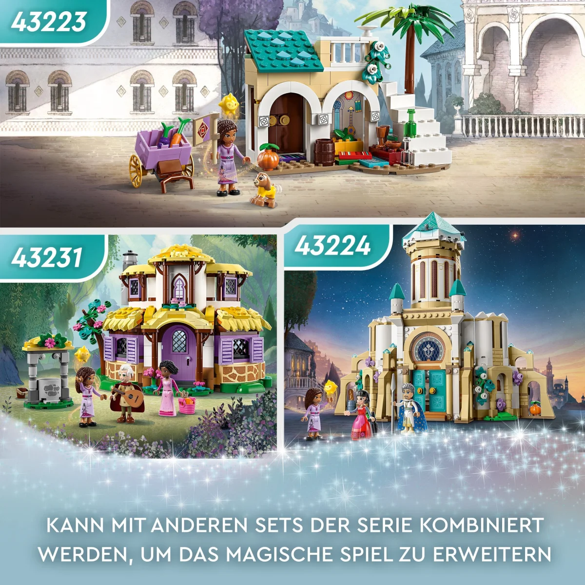 LEGO® Disney Wish König Magnificos Schloss 43224