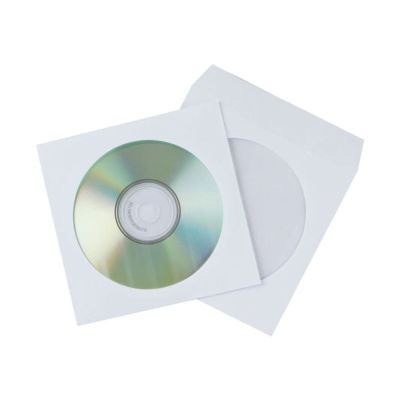 CD-Papierhüllen - weiß