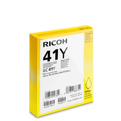 Ricoh Druckerpatrone 'GC-41Y' gelb 2.200 Seiten