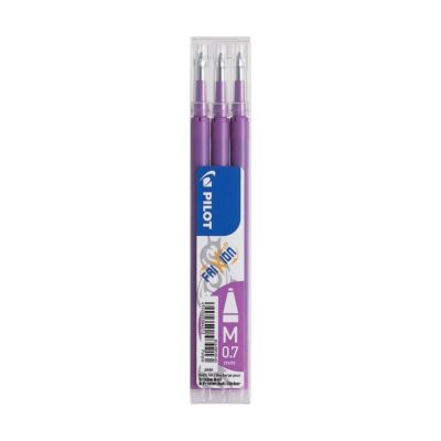Tintenrollermine FriXion BLS-FR7 - 0,4 mm, lila, 3er Pack