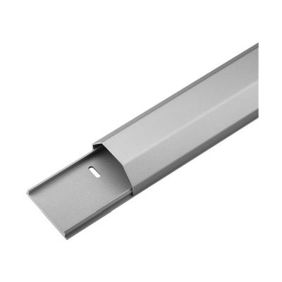 Halbrunder Aluminium-Kabelkanal 50 mm, Länge 1,1 m