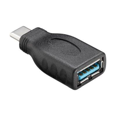 Adapter USB-C™ auf USB A 3.0, schwarz
