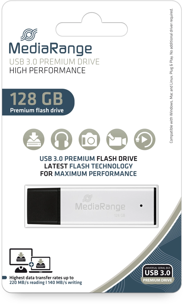Hochleistungs USB Speicherstick 3.0 - 128 GB