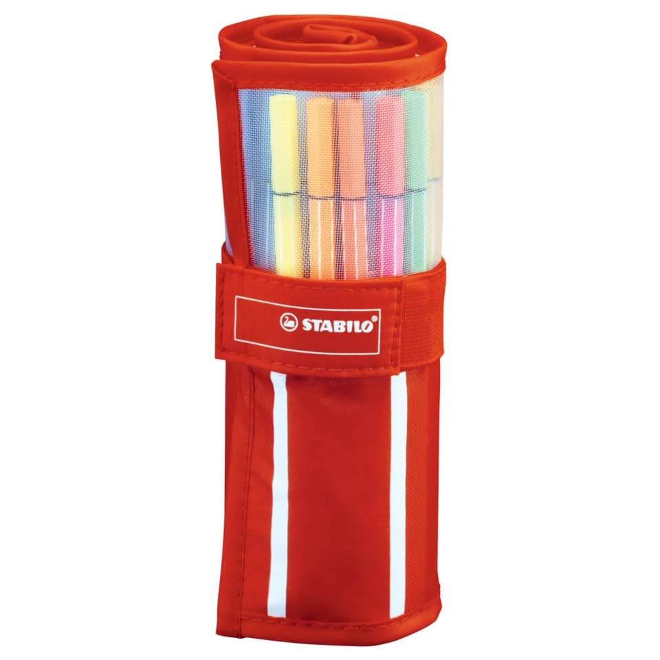 Fasermaler Pen 68 Rollerset, 30 Farben